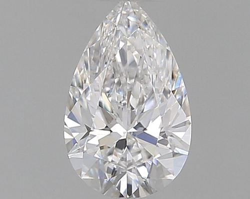 0.28 carat D-VS1 Natūralus Pear Deimantas (1)