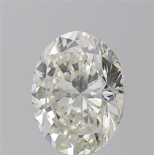 8.04 carat I-SI1 Natūralus Oval Deimantas (1)