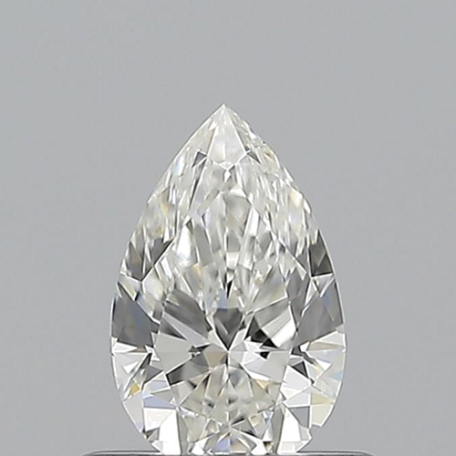 0.5 carat G-VVS2 Natūralus Pear Deimantas (1)