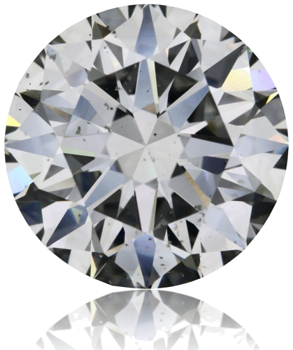 3.01 carat F-SI2 Excellent cut Natūralus Round Deimantas (1)