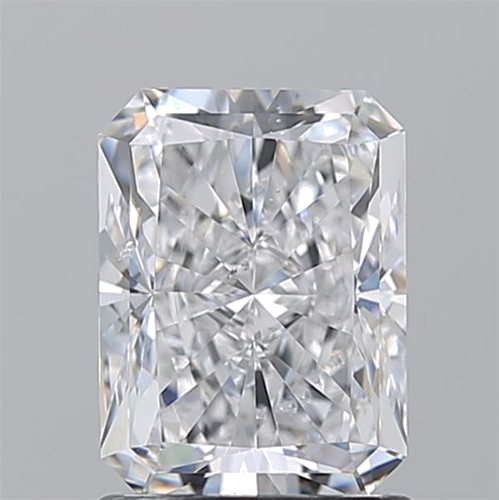 1.53 carat D-SI2 Natūralus Radiant Deimantas (1)