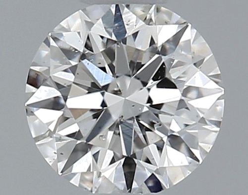 0.4 carat F-SI2 Excellent cut Natūralus Round Deimantas (1)