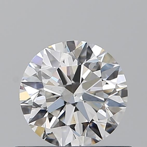 0.6 carat F-SI1 Excellent cut Natūralus Round Deimantas (1)