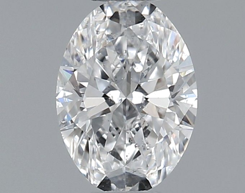 0.4 carat D-SI2 Natūralus Oval Deimantas (1)