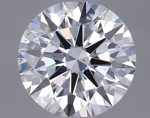 0.48 carat D-SI1 Excellent cut Natūralus Round Deimantas (1)