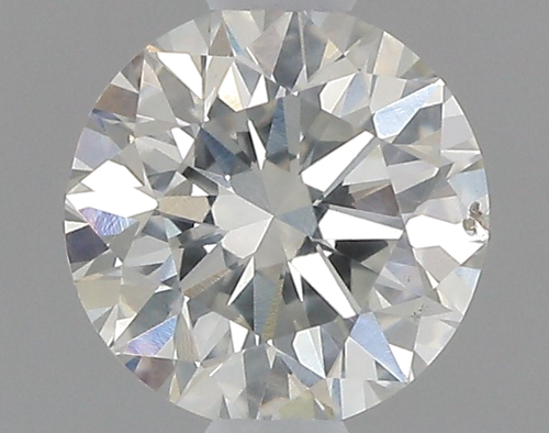 0.5 carat I-SI2 Very Good cut Natūralus Round Deimantas (1)