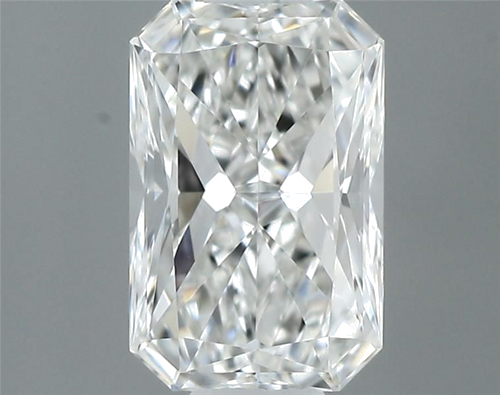 0.35 carat F-VVS2 Natūralus Radiant Deimantas (1)
