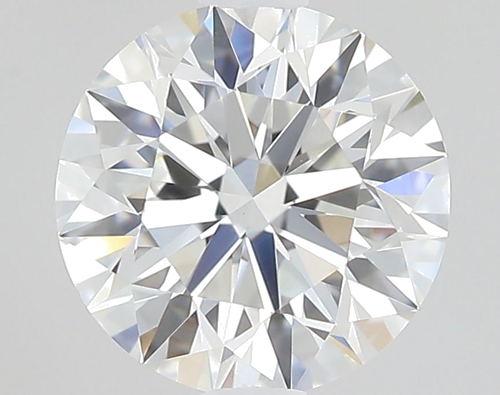 0.56 carat F-VVS2 Excellent cut Natūralus Round Deimantas (1)