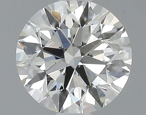 0.57 carat H-SI1 Excellent cut Natūralus Round Deimantas (1)