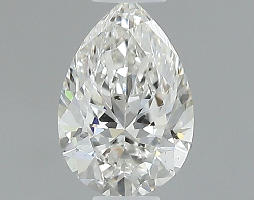 0.37 carat H-SI1 Natūralus Pear Deimantas (1)