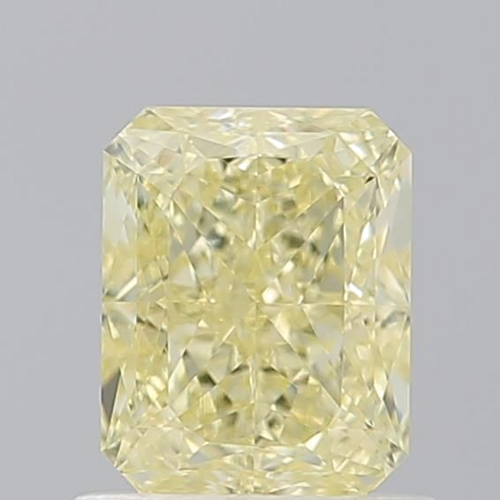 1.02 carat Fancy Yellow-VS1 Natūralus Radiant Deimantas (1)