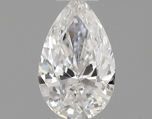 0.23 carat E-VVS2 Natūralus Pear Deimantas (1)