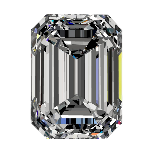 0.31 carat D-SI1 Natūralus Emerald Deimantas (1)
