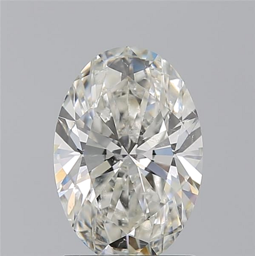1.7 carat I-SI2 Natūralus Oval Deimantas (1)