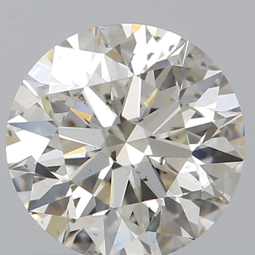 0.61 carat J-SI1 Excellent cut Natūralus Round Deimantas (1)