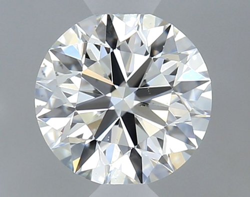 0.51 carat H-SI1 Excellent cut Natūralus Round Deimantas (1)