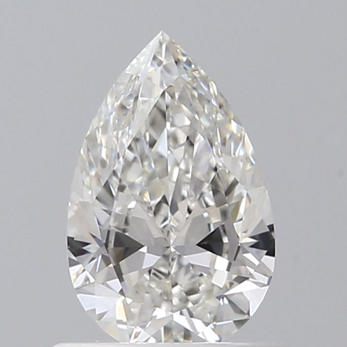 0.62 carat G-VS2 Natūralus Pear Deimantas (1)