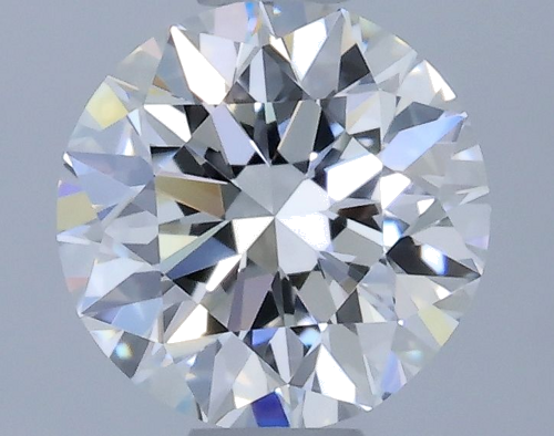 0.5 carat F-VVS2 Very Good cut Natūralus Round Deimantas (1)