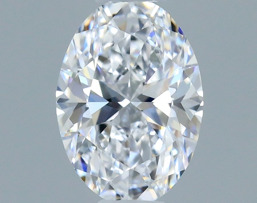 0.4 carat D-VVS2 Natūralus Oval Deimantas (1)