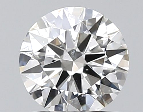 0.5 carat F-SI1 Excellent cut Natūralus Round Deimantas (1)