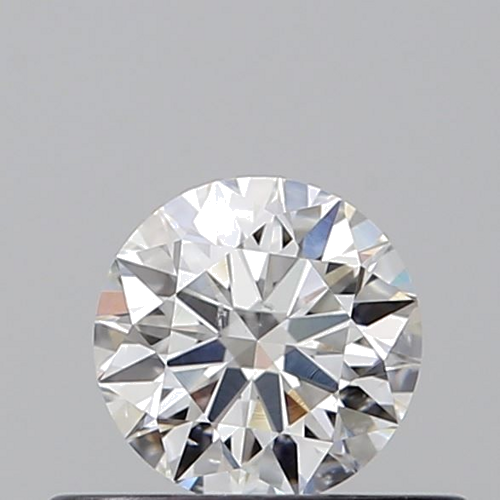 0.37 carat F-SI1 Excellent cut Natūralus Round Deimantas (1)