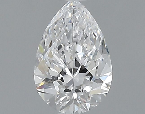 0.54 carat D-VS2 Natūralus Pear Deimantas (1)