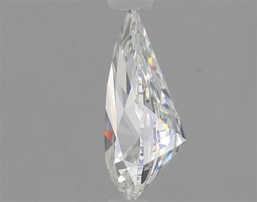 0.52 carat G-SI1 Natūralus Pear Deimantas (1)