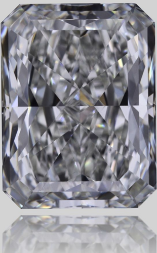 1.01 carat I-VS1 Natūralus Radiant Deimantas (1)