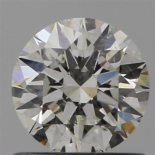 0.71 carat I-SI2 Excellent cut Natūralus Round Deimantas (1)