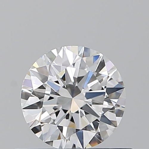 0.5 carat F-VVS2 Excellent cut Natūralus Round Deimantas (1)