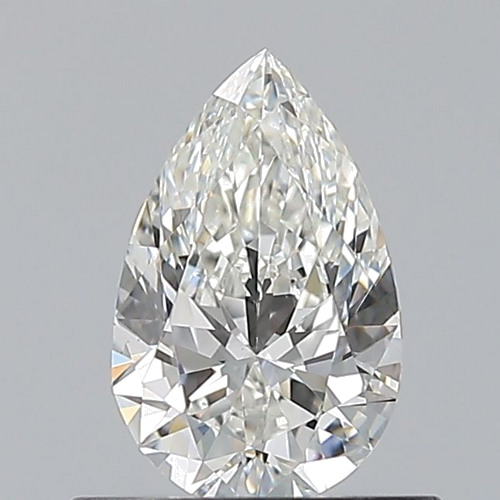 0.56 carat G-VS1 Natūralus Pear Deimantas (1)