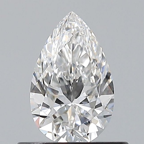 0.52 carat F-VS1 Natūralus Pear Deimantas (1)
