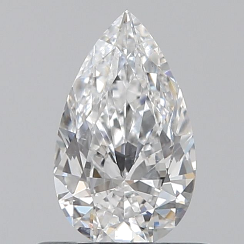 0.5 carat D-SI2 Natūralus Pear Deimantas (1)