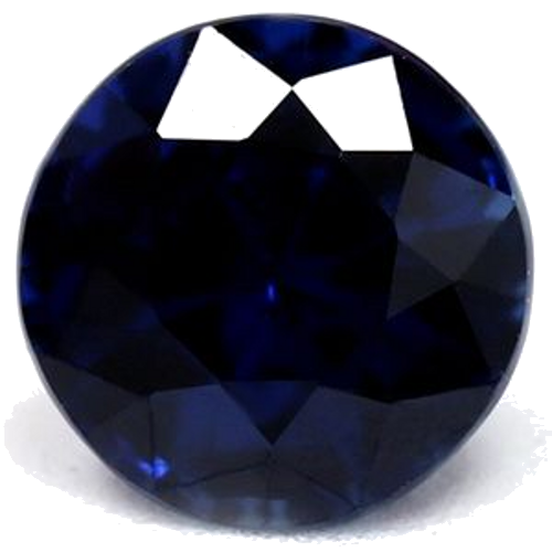 1.1 carat BLUE Round Safyras (1)