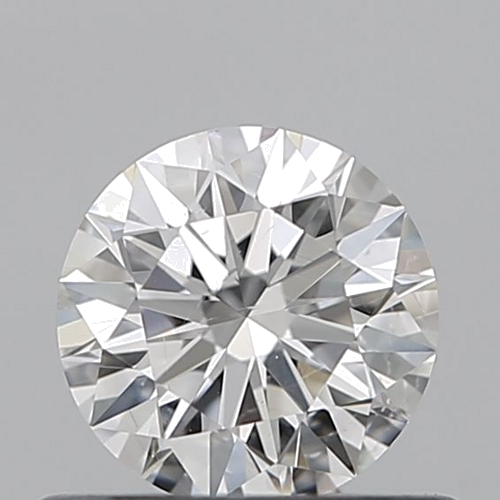 0.52 carat F-SI1 Very Good cut Natūralus Round Deimantas (1)