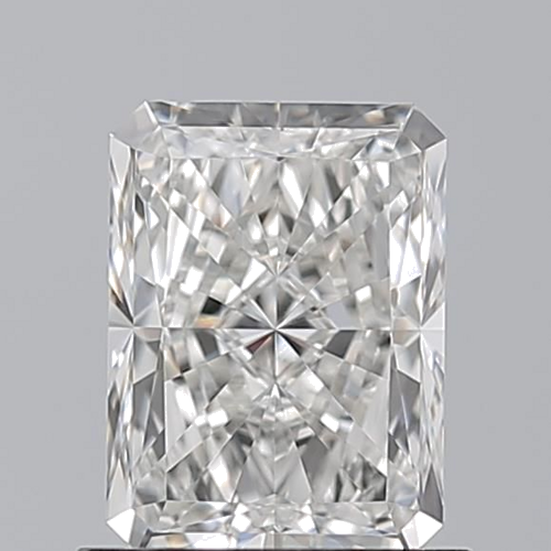 1.01 carat H-VVS1 Natūralus Radiant Deimantas (1)