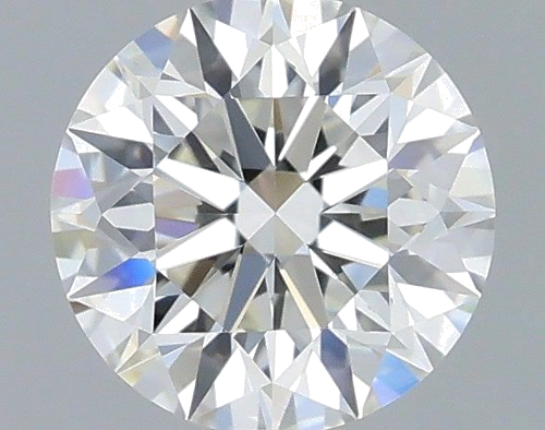 0.55 carat I-VVS1 Very Good cut Natūralus Round Deimantas (1)