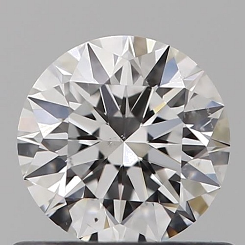 0.56 carat E-SI1 Excellent cut Natūralus Round Deimantas (1)