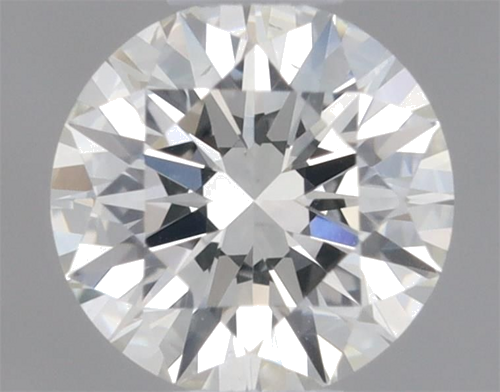 0.33 carat I-VS2 Excellent cut Natūralus Round Deimantas (1)