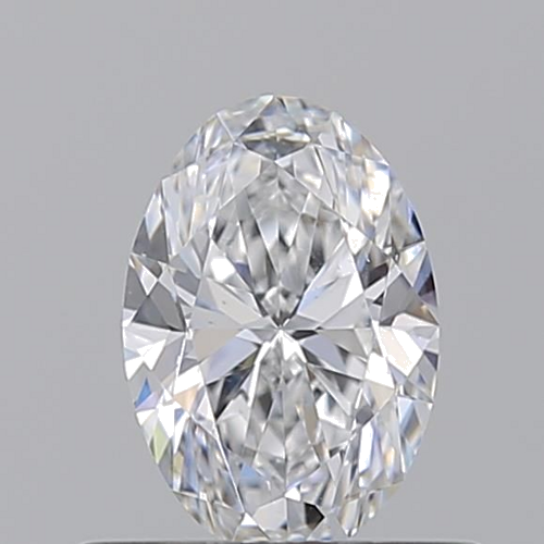 0.51 carat D-SI1 Natūralus Oval Deimantas (1)