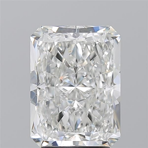 3.53 carat H-SI1 Natūralus Radiant Deimantas (1)