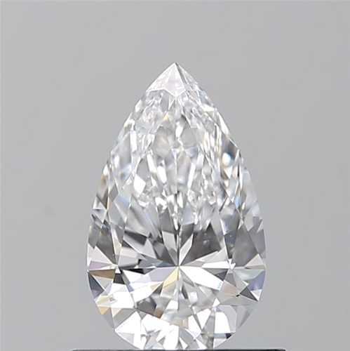 0.7 carat D-VS1 Natūralus Pear Deimantas (1)
