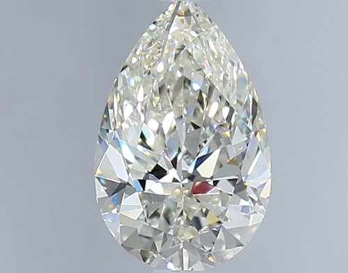 1.02 carat J-VS1 Natūralus Pear Deimantas (1)