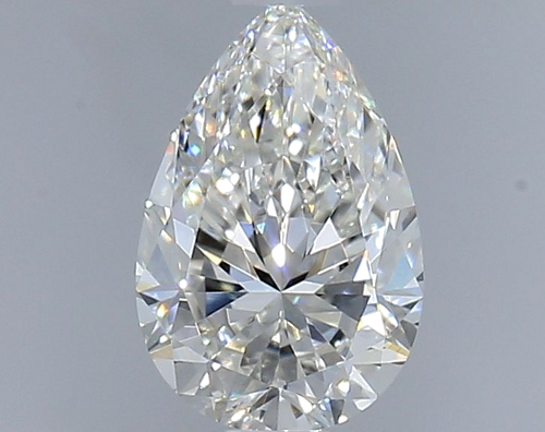 0.7 carat G-VVS1 Natūralus Pear Deimantas (1)