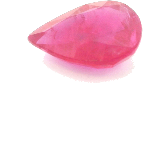 6.37 carat RED Pear Rubinas (1)