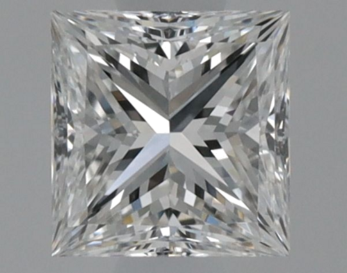 0.4 carat E-VS1 Natūralus Princess Deimantas (1)