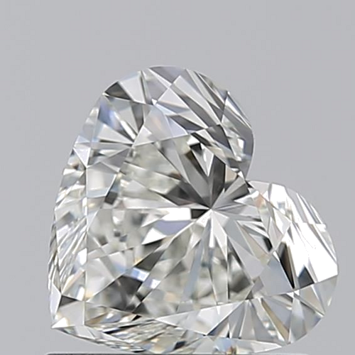 1.01 carat I-VS1 Natūralus Heart Deimantas (1)