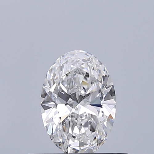 0.4 carat D-VVS2 Natūralus Oval Deimantas (1)