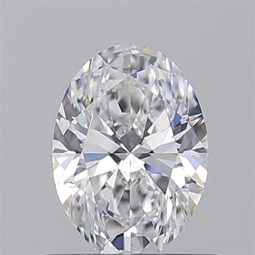 0.61 carat D-VVS1 Natūralus Oval Deimantas (1)