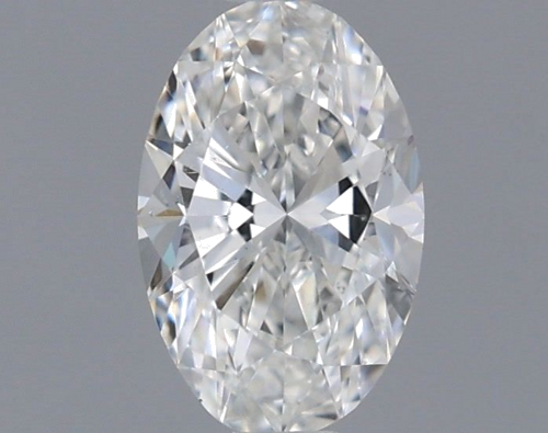 0.5 carat F-SI1 Natūralus Oval Deimantas (1)